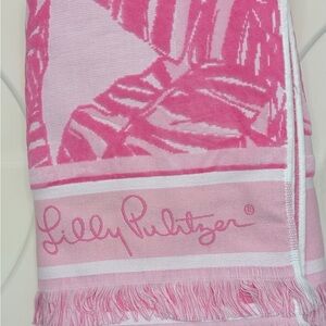 Lilly Pulitzer Pink Beach Towel